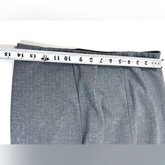LIVERPOOL Los Angeles Pull-On Pencil Skirt in Grey &Black Size 8 Style#XM6023Z47 - Picture 9 of 9